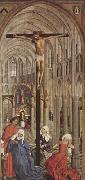 Rogier van der Weyden Crucifixion in a Church (mk08) oil painting